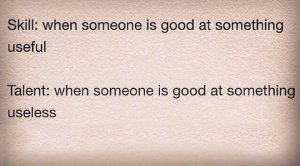funny-skill-talent-meaning-difference