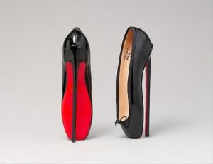 Christian Louboutin (French, born 1963) Pumps, 2007 French,  leather; Height: 10 in. (25.4 cm) The Metropolitan Museum of Art, New York, Gift of Christian Louboutin, 2012 (2012.121a, b) http://www.metmuseum.org/Collections/search-the-collections/146206