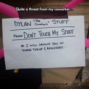 funny-Canadian-Coworker-threat-office