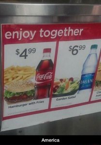 funny-Coke-burger-water-price-salad