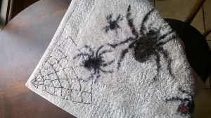 Webs on opposite corners