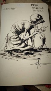 Often simply known as “depression,” major depressive disorder is classified as at least a two-week period of low mood characterized by low self-esteem, lack of energy and motivation, loss of interest in regular activities, and even pain. A treatable illness, major depression directly affects an individual’s health, work life, and relations; nearly 16 million American adults are estimated to experience a major depressive episode in a given year. Depression can be brought on by a combination of factors including substance abuse and genetics. A significant percentage of people suffering from chronic depression will die by suicide, and a majority of people who commit suicide are found to have suffered from depression.