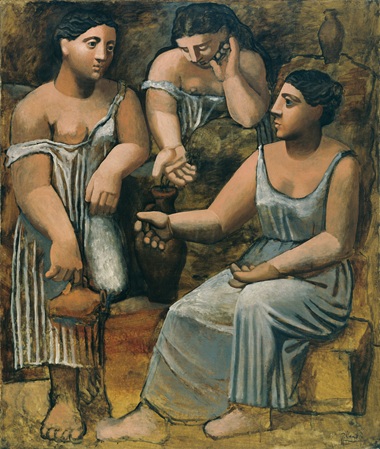 pablo-picasso-three-women-at-the-spring-fontainebleau-summer-1921